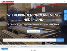 Tablet Screenshot of bedrijventekoop.nl